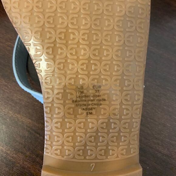 Sam  Edelman Abbey leather upper Flip Flop size 7 and 8,5 NWT - Picture 6 of 7